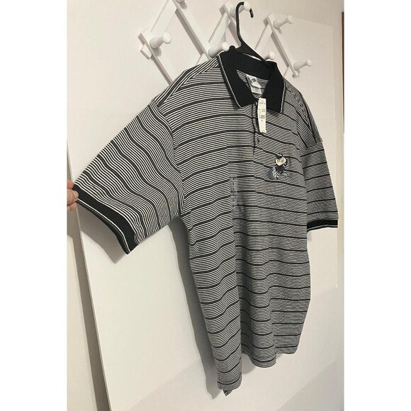 Vintage Looney Tunes Taz Tasmanian Devil Warner Bros Golf Polo Shirt Men’s Large - Picture 3 of 7